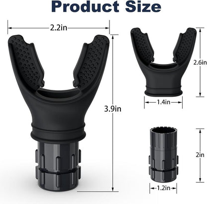 Portable Breathing Trainer with Adjustable Resistance Settings for Enhanced Strength and Endurance, Exercise Trainer - Lightweight, Easy to Clean