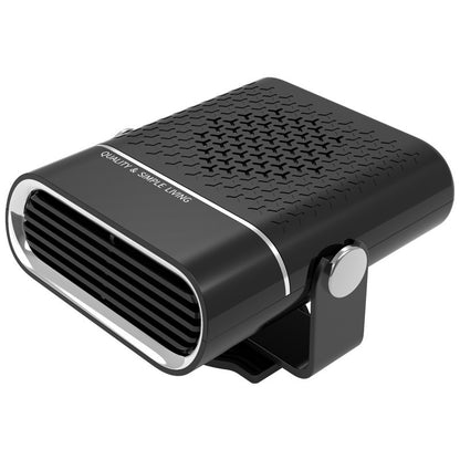 Stay Warm and Clear: 12V 120W Portable Car Heater with 360� Rotation for Fast Heating and Defogging
